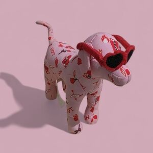 Victoria's Secret Pink Heart Print Scarf